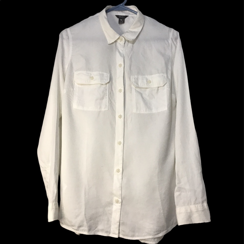 Womens casual button down shirt